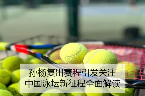 孙杨复出赛程引发关注 中国泳坛新征程全面解读